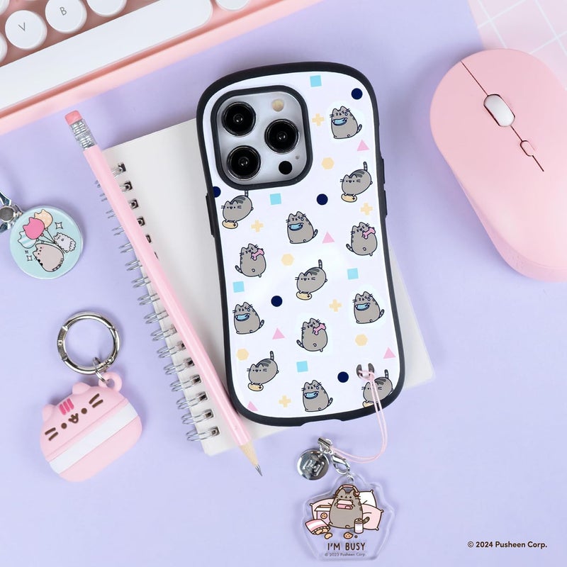 iFace Pusheen the Cat Beaded Wristlet Universal Charm Strap - Wrist Strap for Cell Phone Camera Keys AirPods - Image 4